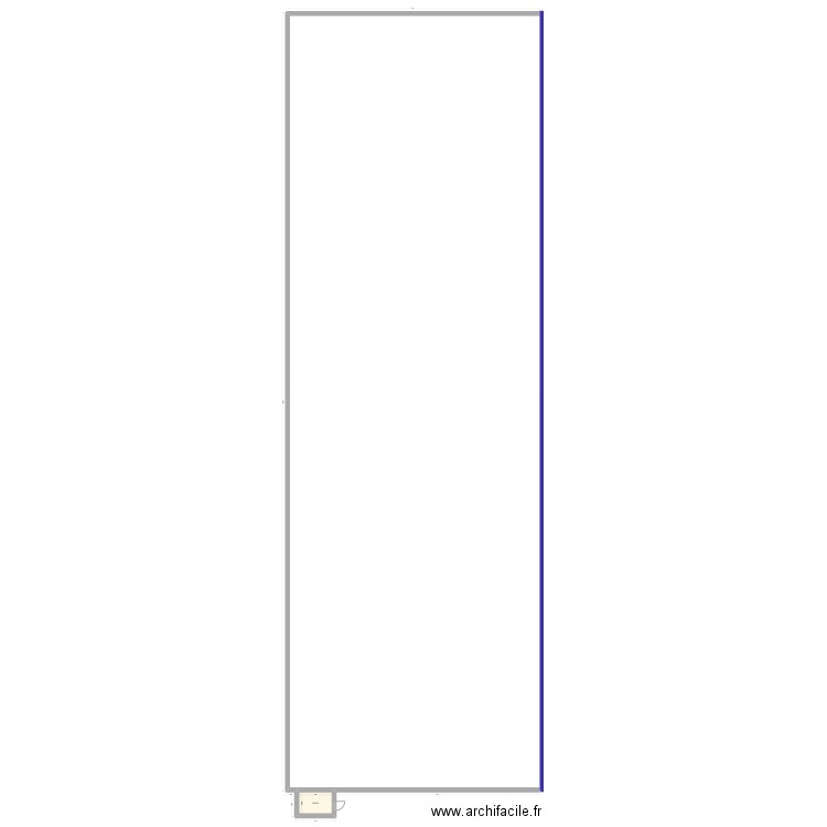 TOLTEX - Sas. Plan de 1 pièce et 6 m2