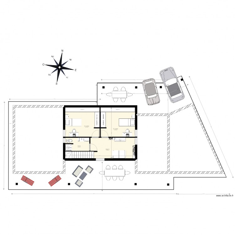 gastes 3 étage. Plan de 0 pièce et 0 m2