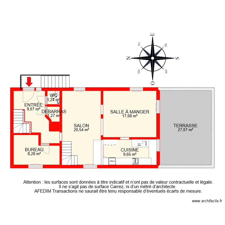 BI 9498 RDC . Plan de 0 pièce et 0 m2