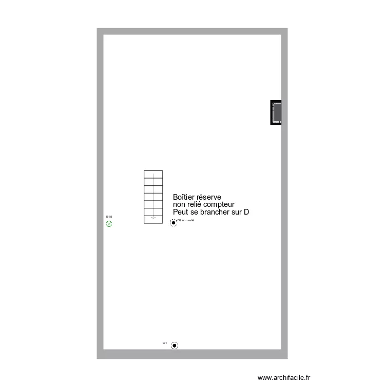 Kalala grenier . Plan de 