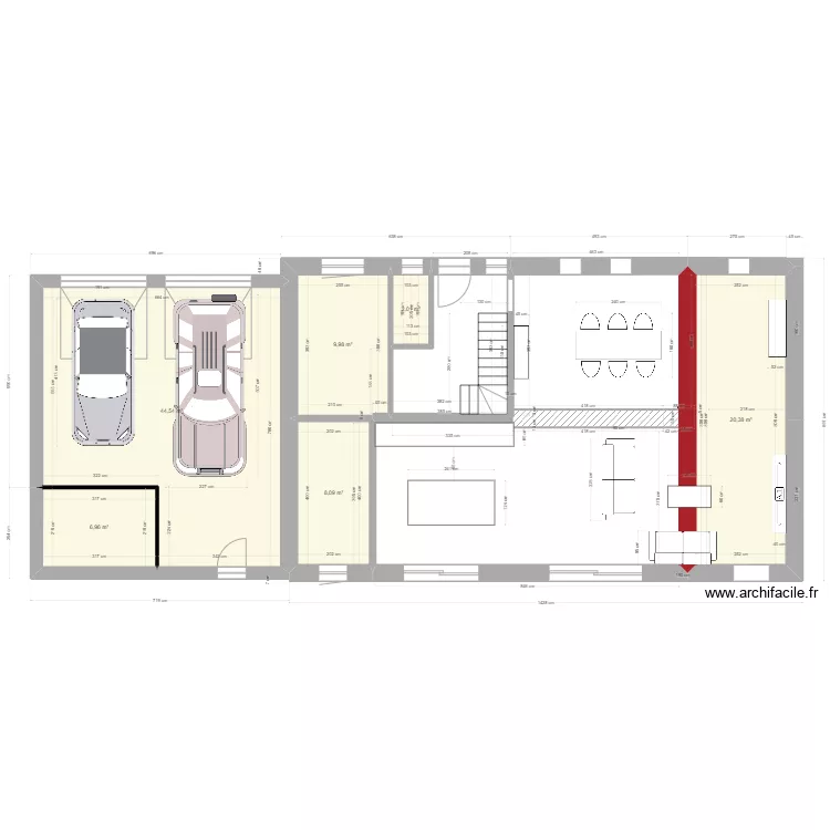 maison 2023. Plan de 