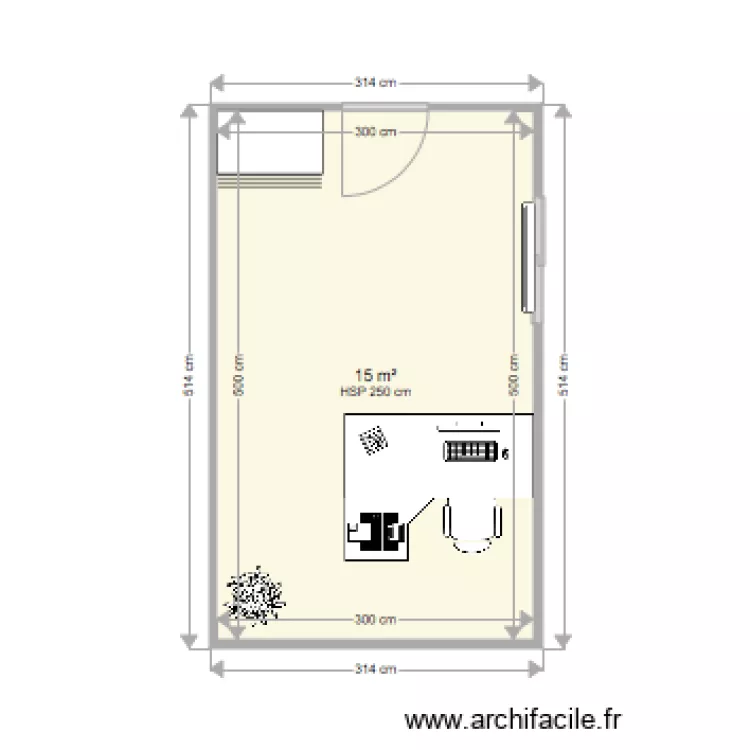 BUREAU ILLICO TRAVAUX. Plan de BUREAU ILLICO TRAVAUX. Plan de