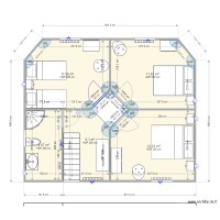 plan maison Miquelon etage