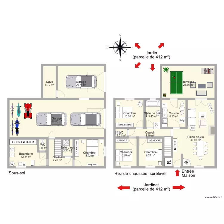 TOUSCH. Plan de TOUSCH. Plan de