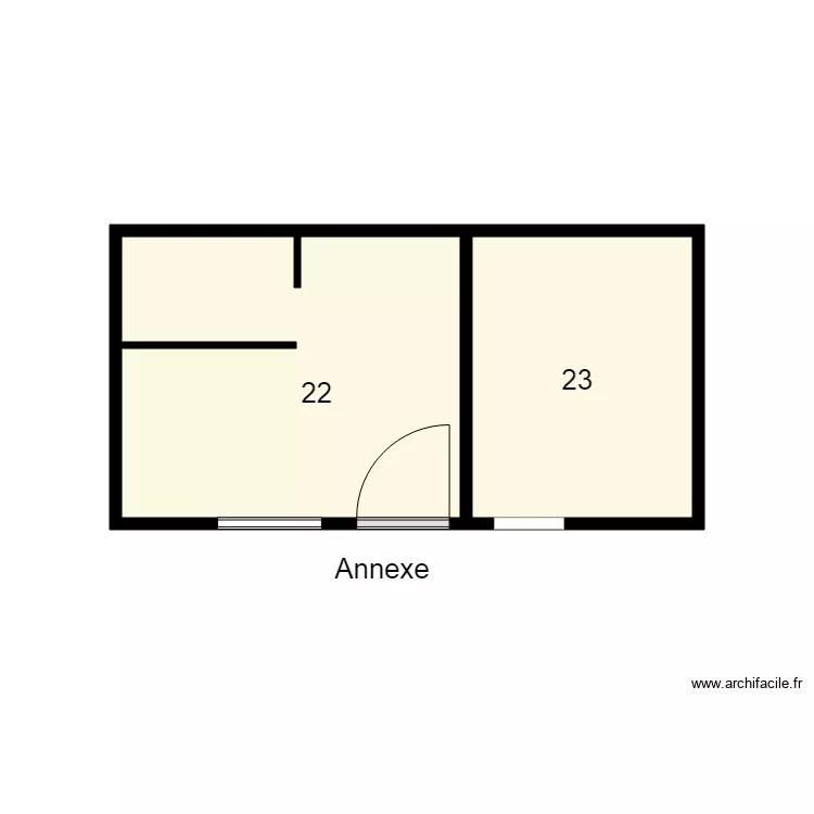 184705 LIOUVILLE. Plan de 