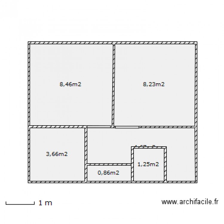 studio11. Plan de 0 pièce et 0 m2