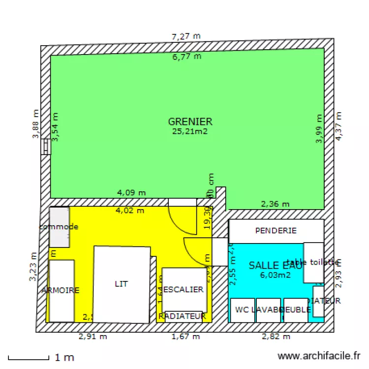 CANTA JARDIN ETAGE B. Plan de CANTA JARDIN ETAGE B. Plan de