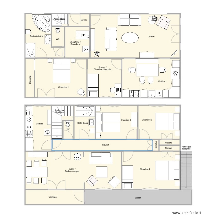 Vernières. Plan de 0 pièce et 0 m2