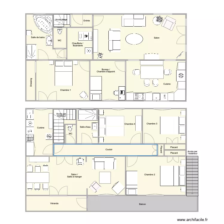 Verni&egrave;res. Plan de 