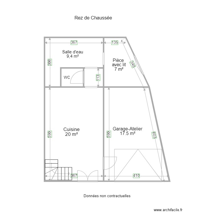 Le Marechal RDC. Plan de 0 pièce et 0 m2