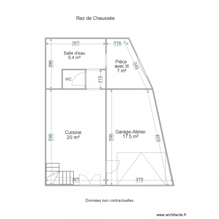 Le Marechal RDC. Plan de Le Marechal RDC. Plan de