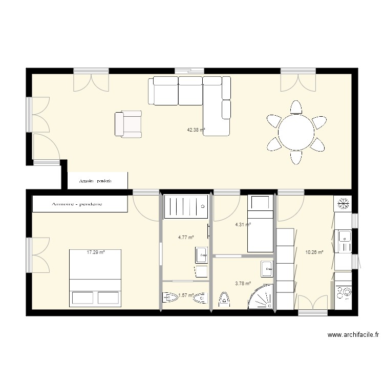 reginu2. Plan de 0 pièce et 0 m2