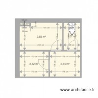 SDB T3 1ER HORL AVANT SANS MEUBLE