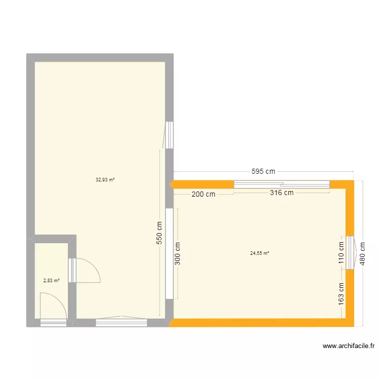 Chantier Dandois Vilvoorde extension. Plan de 