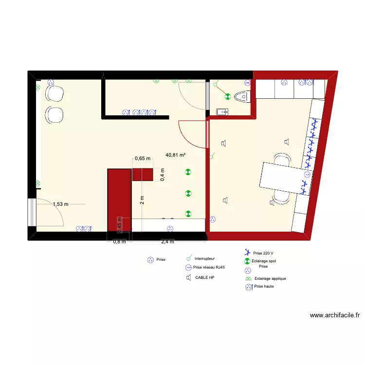 LOCAL AUDITION. Plan de 