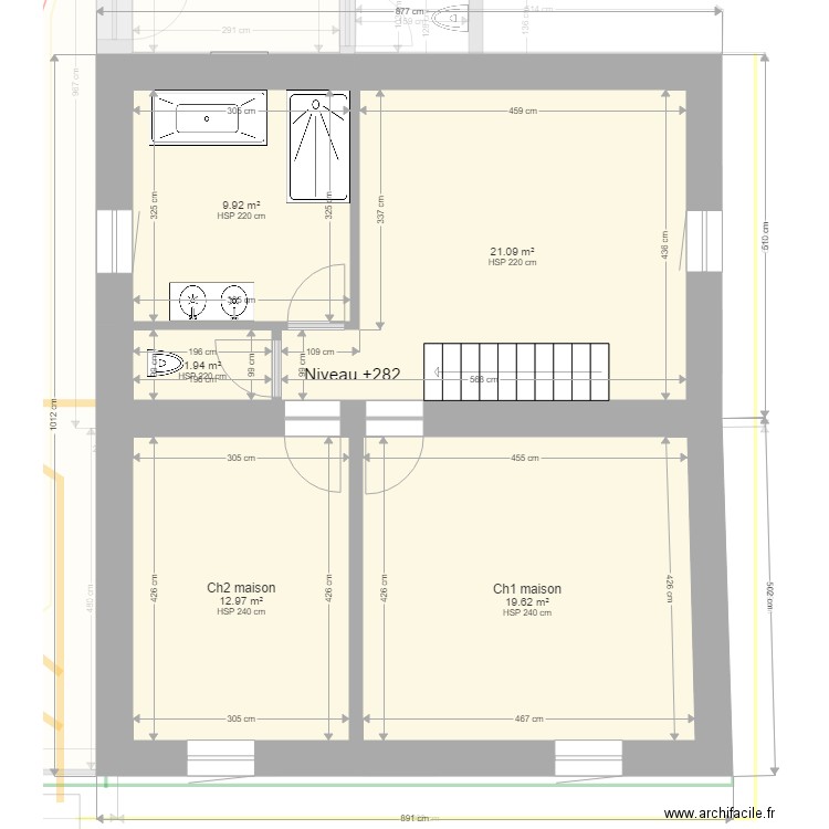 après transformation  lamontagne sans détail. Plan de 0 pièce et 0 m2