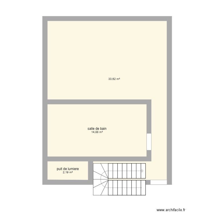 t3 deuxieme etage origin. Plan de 0 pièce et 0 m2