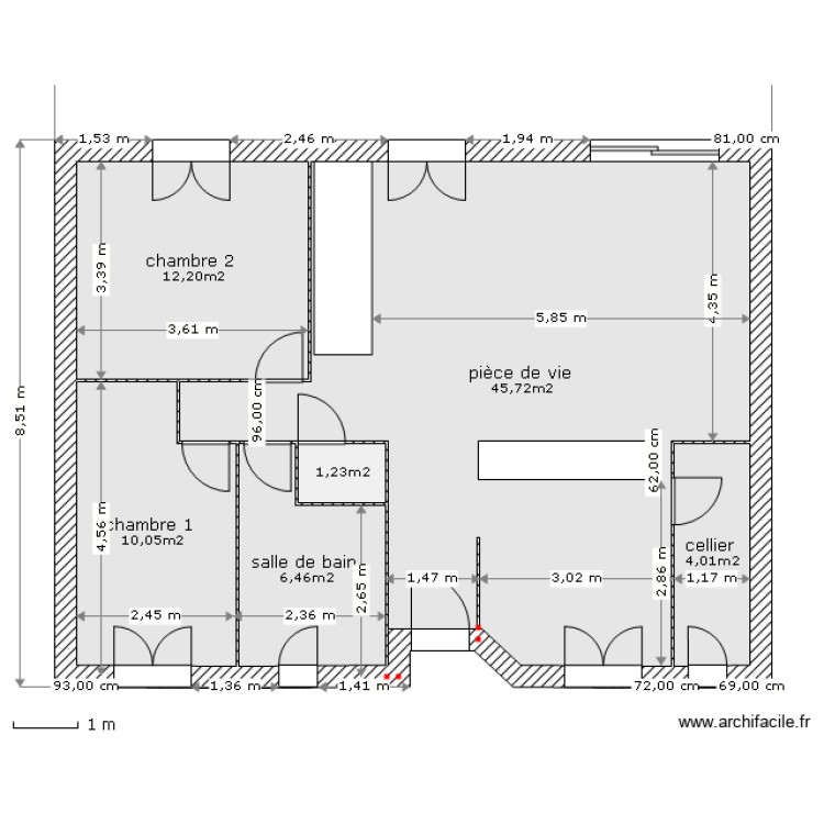 FERAILLE VAUCHEL 2. Plan de 0 pièce et 0 m2