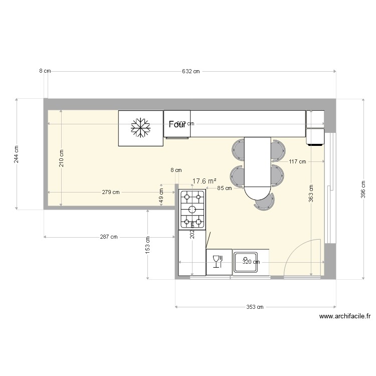 r&eacute;am&eacute;nagement possible. Plan de 0 pièce et 0 m2