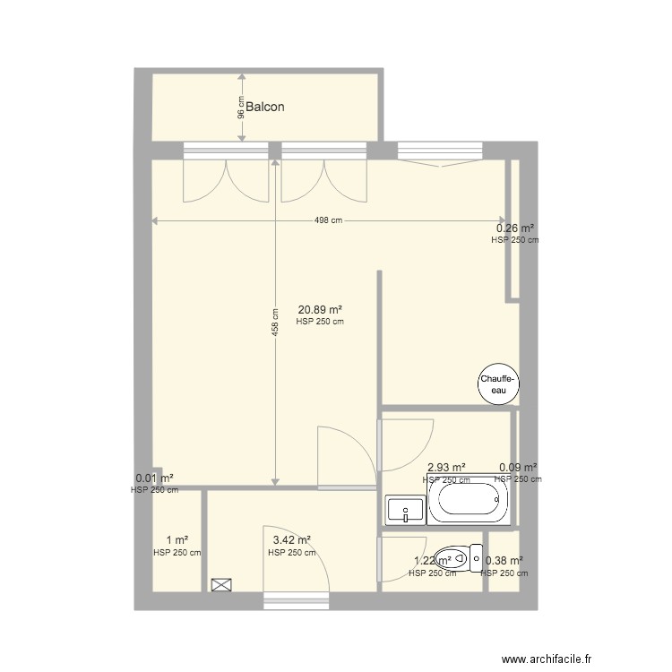 Appart Gilda. Plan de 0 pièce et 0 m2