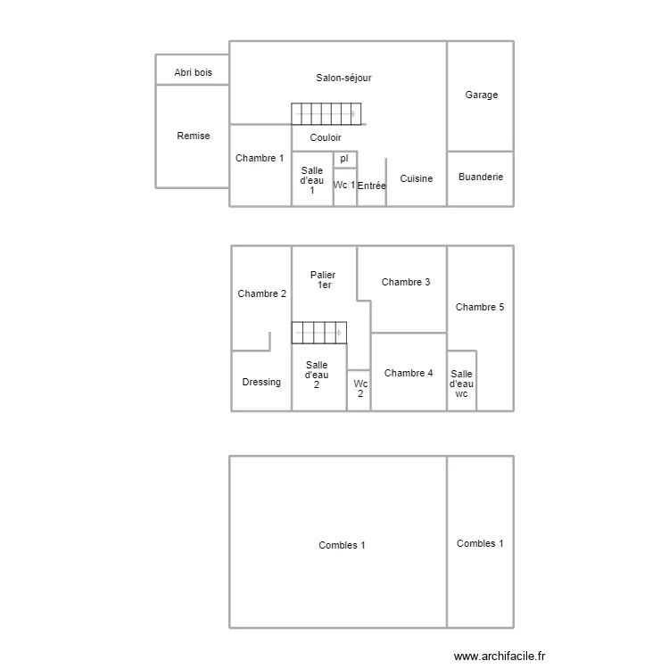FOUESNANT ROY. Plan de 