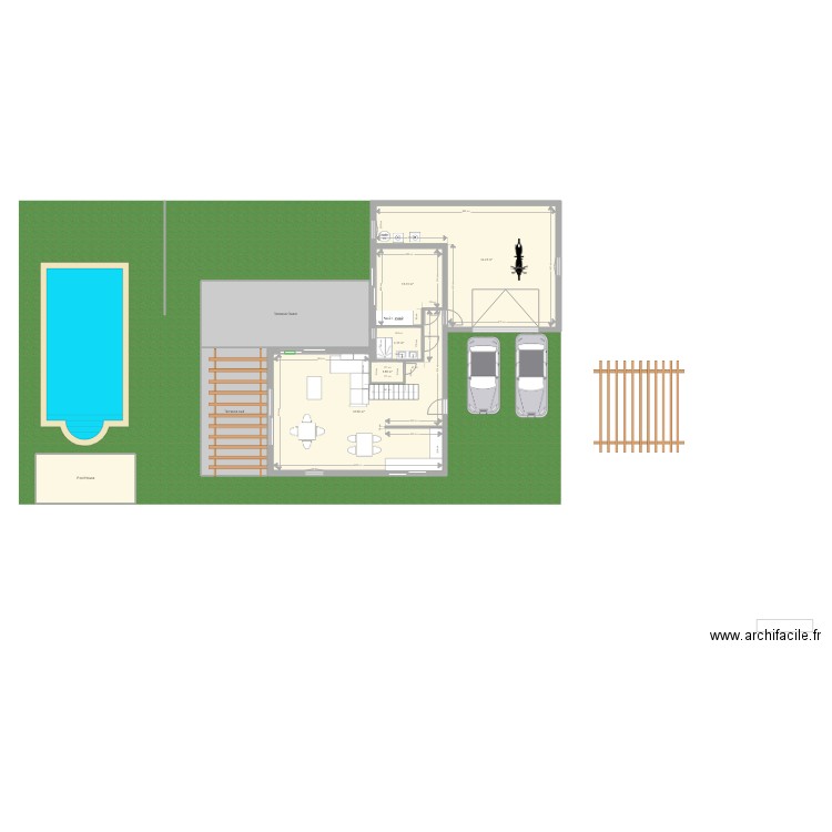 Maison Mions v4. Plan de 0 pièce et 0 m2