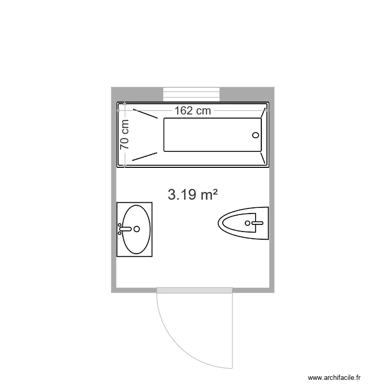 plan bernier sdb. Plan de 