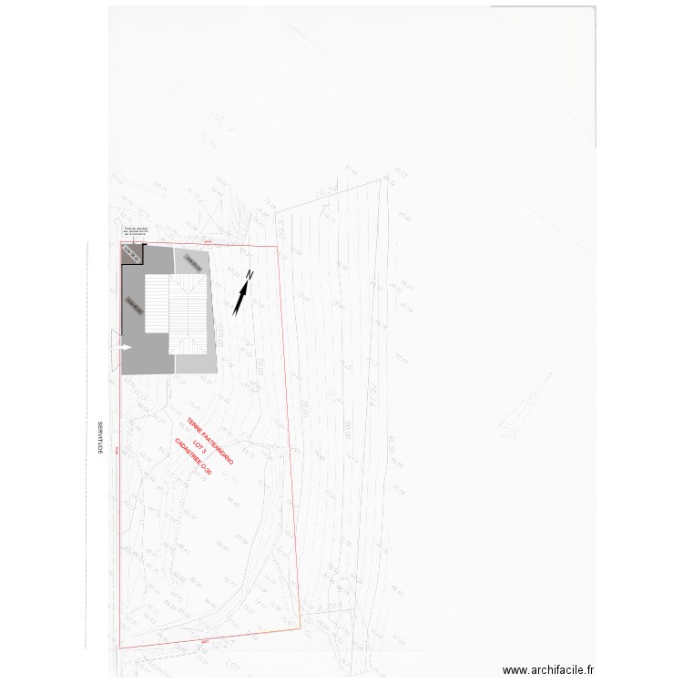  reseau d eau LOT 3. Plan de 0 pièce et 0 m2