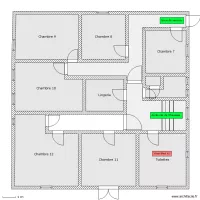 Auberge - 1er etage - Toilettes