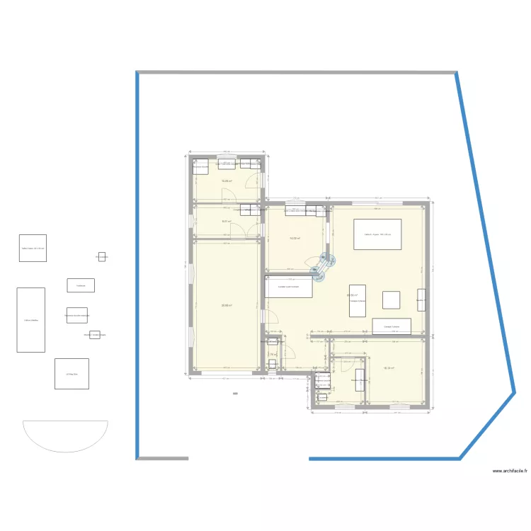 RDC Bourgenay 4. Plan de 
