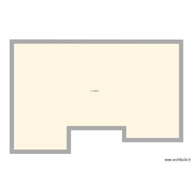 Plan actuel. Plan de 0 pièce et 0 m2