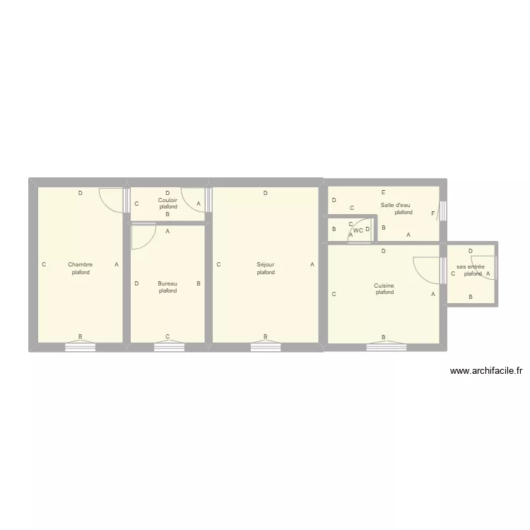 foucher2 rdc. Plan de foucher2 rdc. Plan de