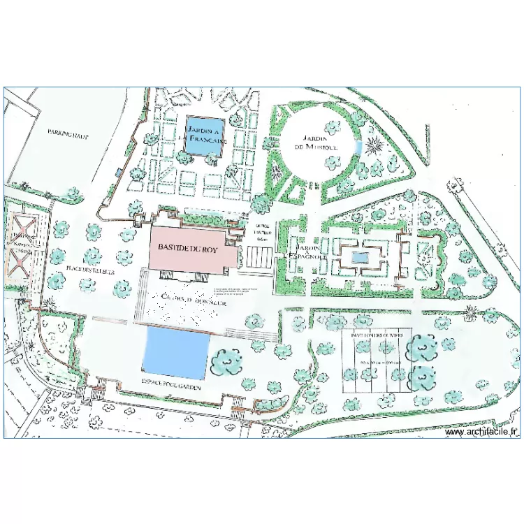 Afooma and Chuccky V2. Plan de 