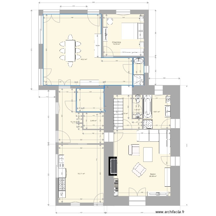 P Sylvie 4. Plan de 0 pièce et 0 m2