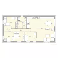 plan maison longere