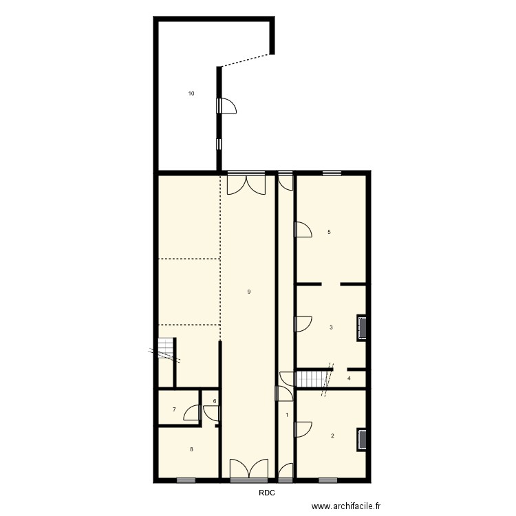 184691 DOS SANTOS. Plan de 0 pièce et 0 m2