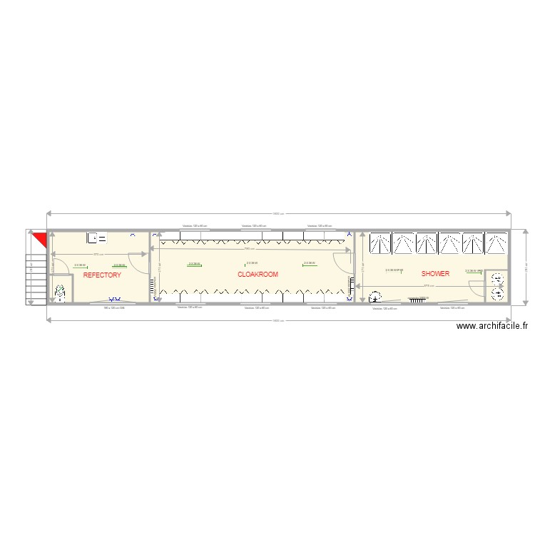 Sagrex Moha. Plan de 0 pièce et 0 m2