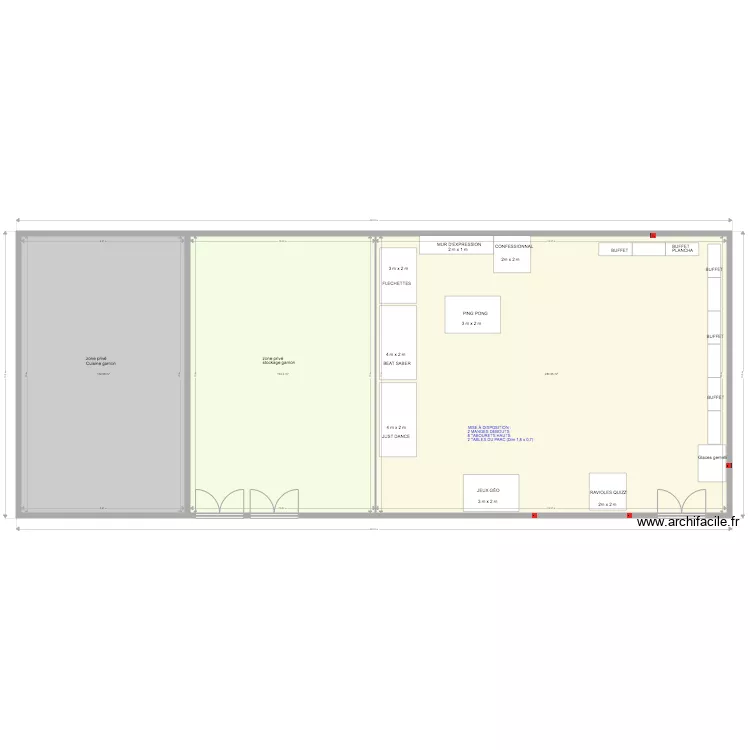 PLAN RESTAURATION RSD3. Plan de 