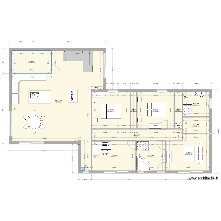 Vicq sur Breuil. Plan de 0 pièce et 0 m2