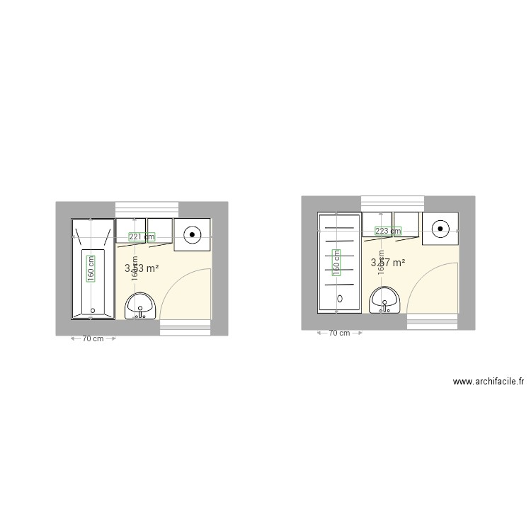 Martiny. Plan de 0 pièce et 0 m2