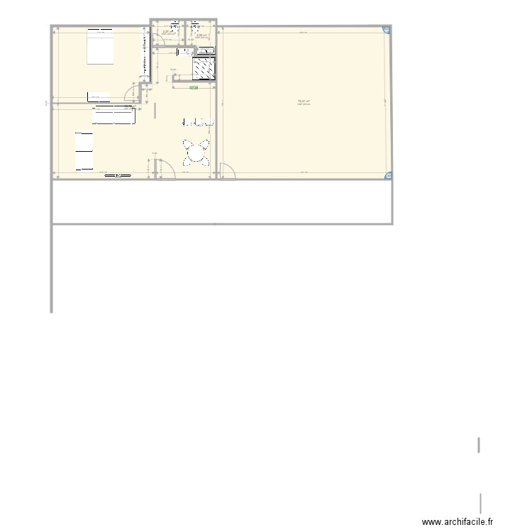 Plan 1. Plan de 0 pièce et 0 m2