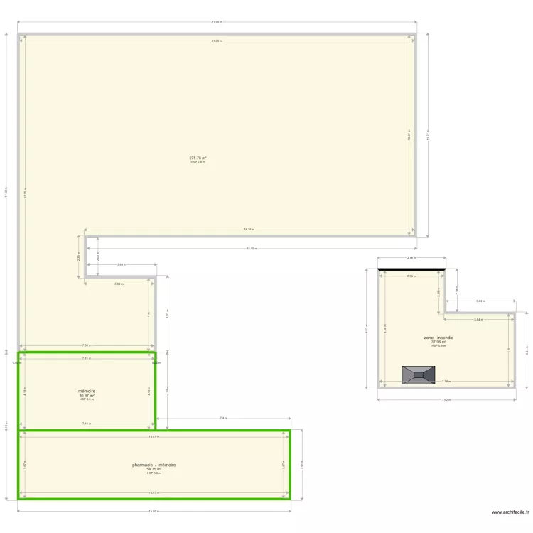 SCM    residence fruitet   app  HOTTINGER. Plan de 