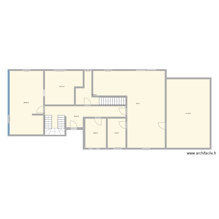 Pondrome rez 2. Plan de 0 pièce et 0 m2