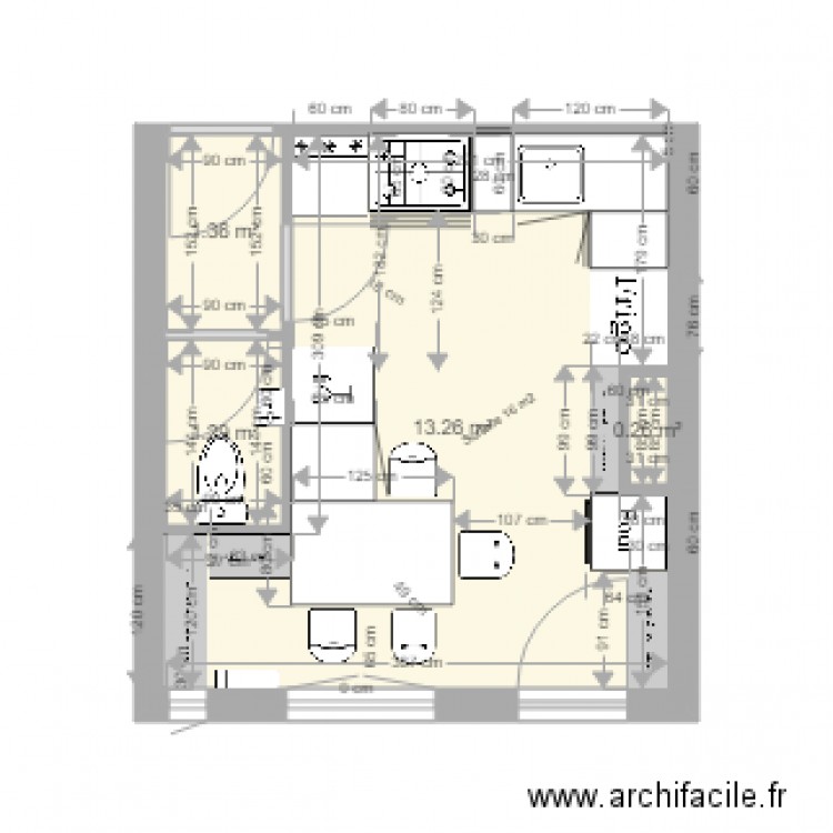 CUISINE BEST 4. Plan de 0 pièce et 0 m2