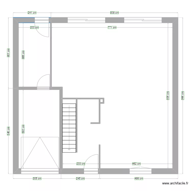 ablis. Plan de 