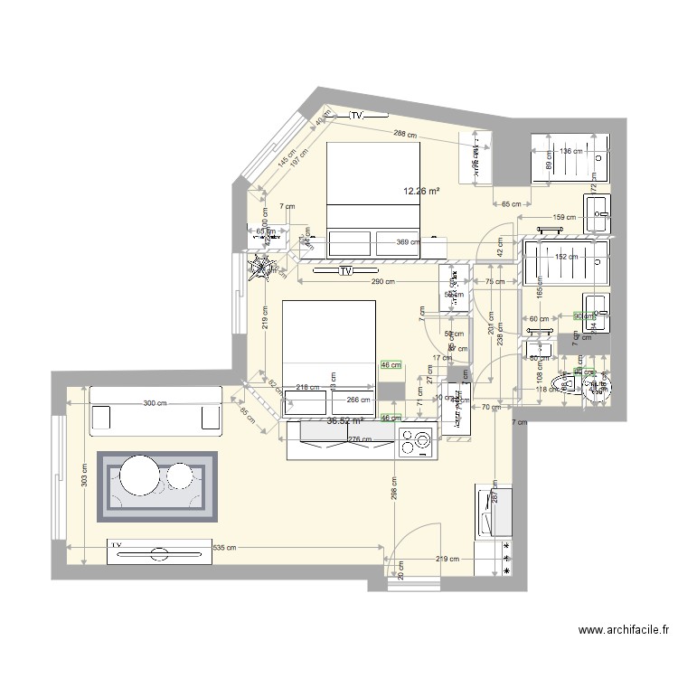 wilson 1. Plan de 0 pièce et 0 m2