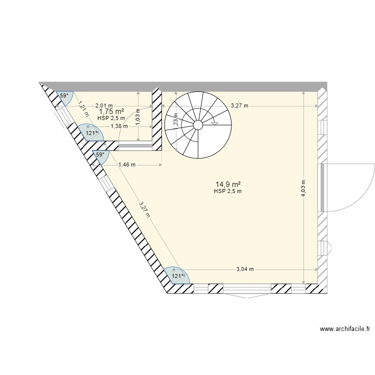 PESSAC essai 1. Plan de 0 pièce et 0 m2