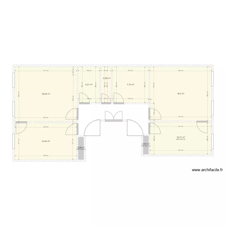 ÉTAT DES LIEUX 1er ÉTAGE 127 BV LONGCHAMP. Plan de ÉTAT DES LIEUX 1er ÉTAGE 127 BV LONGCHAMP. Plan de