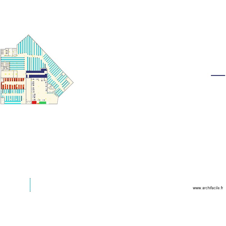 Reuilly Thibaut theo V8. Plan de 22 pièces et 427 m2