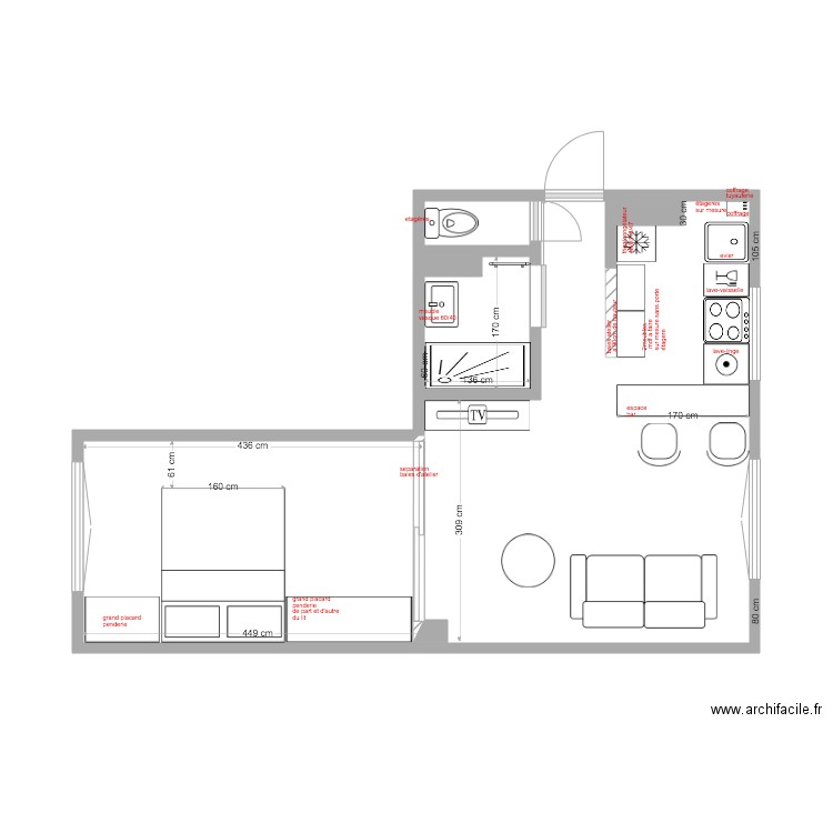 harroche. Plan de 0 pièce et 0 m2